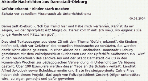 Jakoubek Sexueller Missbrauch Gefahr erkannt