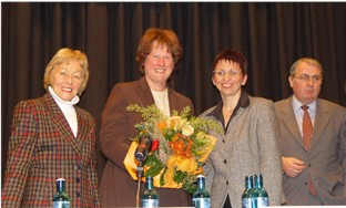 Kultusministerin Karin Wolff wagte sich in die H�hle des L�wen - die Reichelsheimer GAZ-Schule